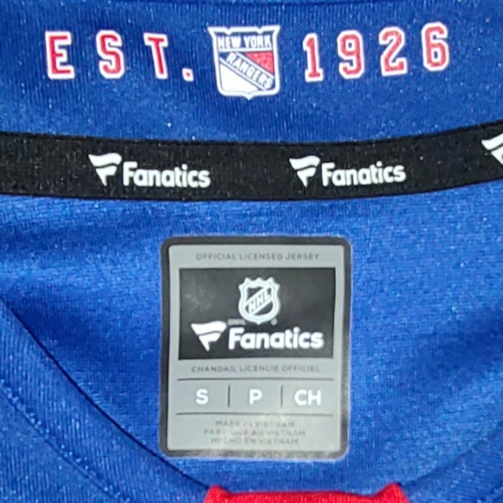 Mats Zuccarello New York Rangers Fanatics Jersey - Picture 8 of 8